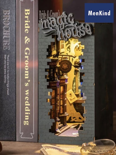 MenKind Multicolour Book Nook Kit Craft Your Own Enchanted Wonderland (G69356) | £40