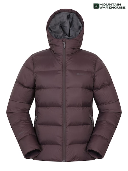 Mountain Warehouse Purple Stratus Extreme Packable Down Jacket (G69495) | £125