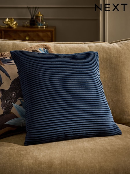 Velvet Pleat Cushion