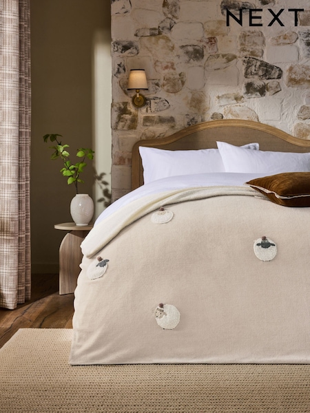 Cosy Sheep Fleece Throw