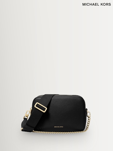Michael Kors Black Bryant Chain Camera Cross-Body Bag (G69946) | £180