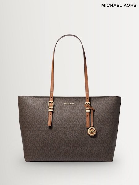 Michael Kors Brown/Acorn Quinn Large Tote Bag (G69956) | £230