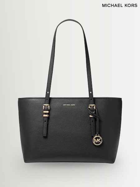 Michael Kors Black Quinn Medium Tote Bag (G69966) | £210