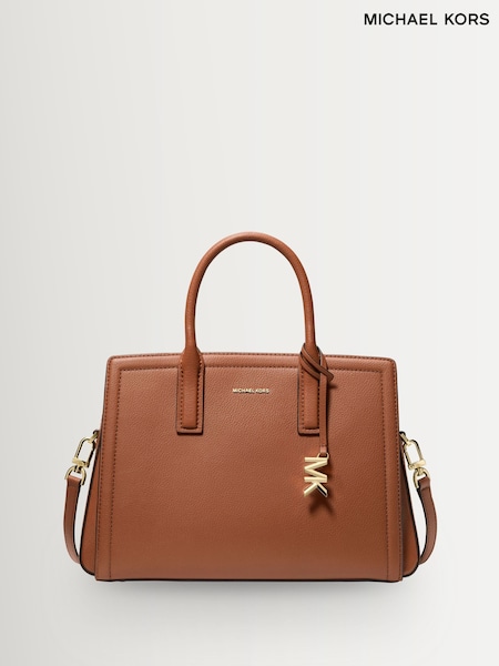 Michael Kors Luggage Laila Medium Satchel Bag (G69971) | £275