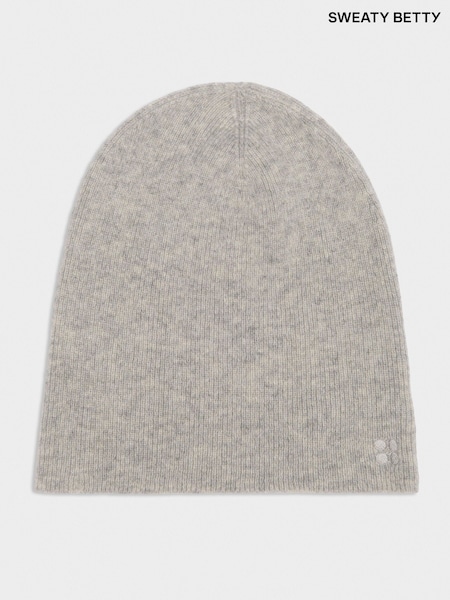 Sweaty Betty Grey Cashmere Beanie (G69981) | £55