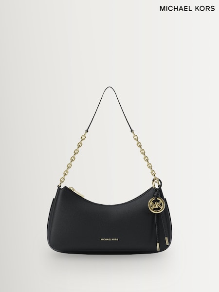 Michael Kors Black Nolita Medium Chain Pouchette Bag (G70387) | £210
