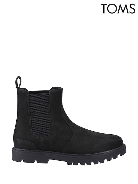 TOMS Griffin Black Boots (G70464) | £135