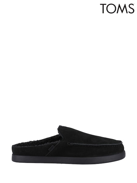 TOMS Alonso Black Mules (G70468) | £65