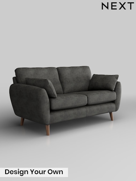 Monza Faux Leather Easy Clean/Dark Grey Wilson (G70538) | £899