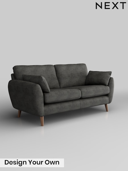 Monza Faux Leather Easy Clean/Dark Grey Wilson (G70538) | £999