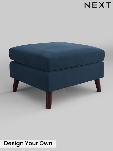 Plush Velvet Easy Clean/Airforce Blue Wilson (G70542) | £350