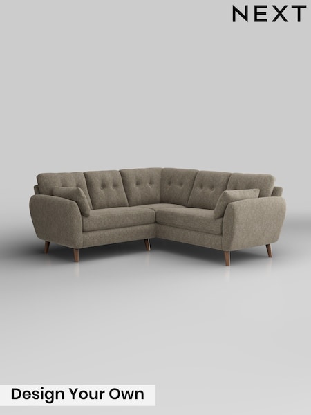 Cotswold Chenille/Mid Mink Brown Wilson Buttoned Back (G70646) | £1,650