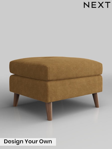 Luxe Chenille/Honey Yellow Wilson Buttoned Back (G70664) | £399