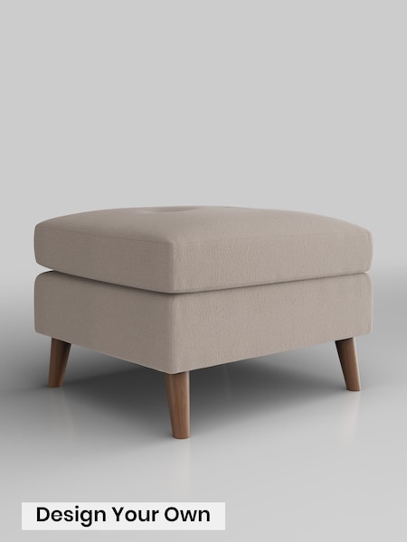 Relaxed Linen Look/Mid Natural Wilson Buttoned Back (G70679) | £350