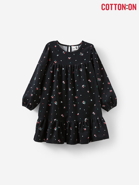 Cotton On Black Tilly Long Sleeve Dress (G70834) | £23