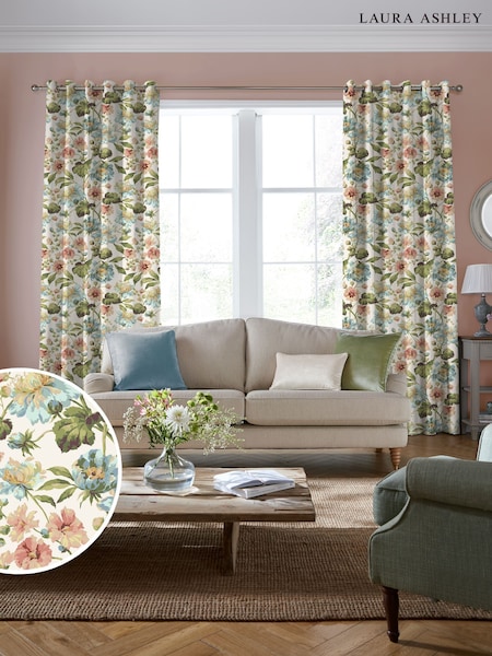 Laura Ashley Blue Multi Romilly Made to Measure (G71436) | £100