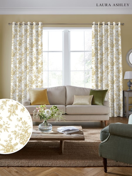 Laura Ashley Yellow Walled Garden Made to Measure (G71438) | £100