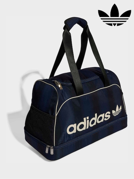 adidas Originals Blue Football Inspired Gym Bag (G71464) | £60