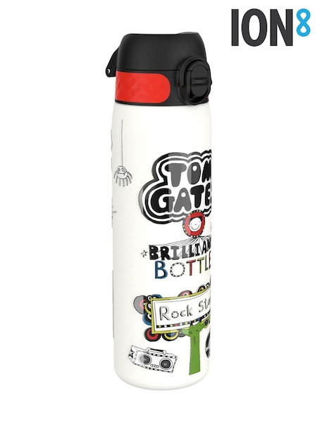 Ion8 Black Rockstar Steel Water Bottle 600ml (G71869) | £20