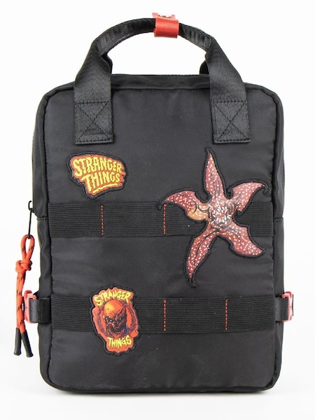 Peers Hardy Stranger Things Casual Travel Black Backpack (G71983) | £45