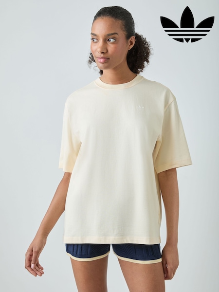 Yellow - Adidas Originals Essentials Oversized T-shirt