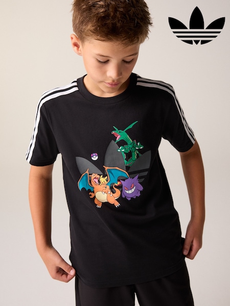 Black - Adidas Originals Pokemon Graphic T-shirt