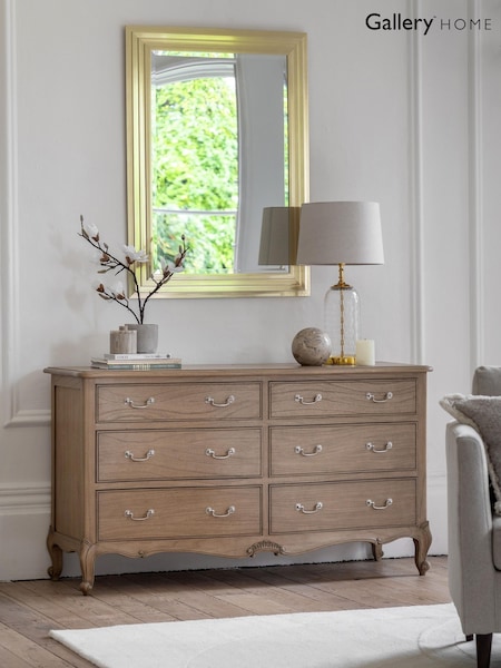 Gallery Home Chic 6 Drawer Chest Weathered