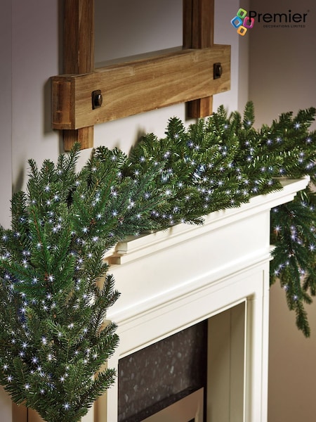Premier Decorations Ltd White 240 LED Multifaction Tree Bright Lights (G73612) | £14