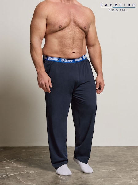 BadRhino Big & Tall Blue Lounge Trousers (G73850) | £22
