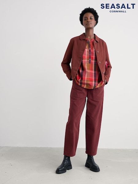 Seasalt Cornwall Red Coombe Lane Jacket (G73899) | £80