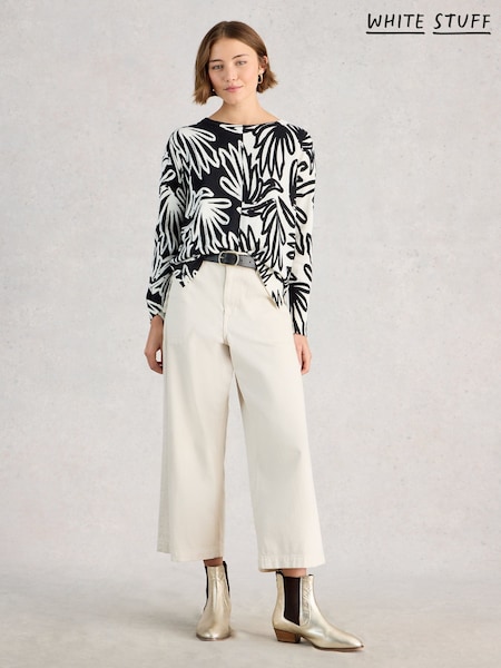 White Stuff Black Olive Jumper (G74888) | £59