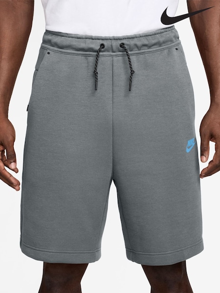 Smokey Blue - Regular Nike Tech Fleece Shorts