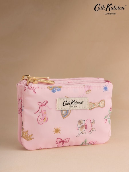 Pink Ballet Print - Cath Kidston Double Zip Purse