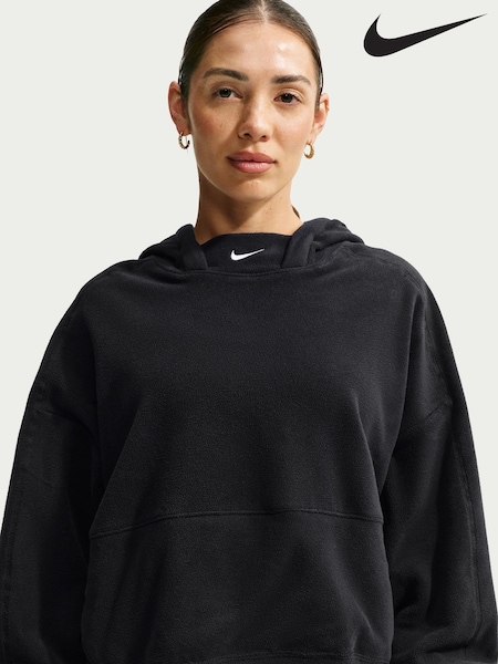 Black - Nike One Polar Fleece Hoodie