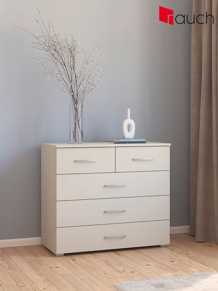 Rauch Champagne Cameron 5 Drawer Chest (G76649) | £335