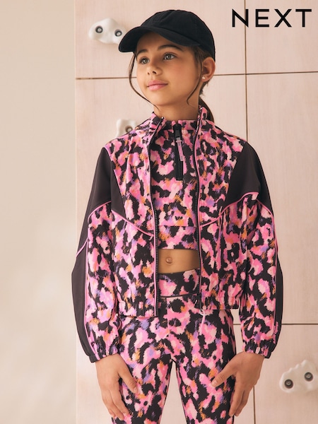 Pink Animal - Sports Zip Through Jacket (3-16yrs)
