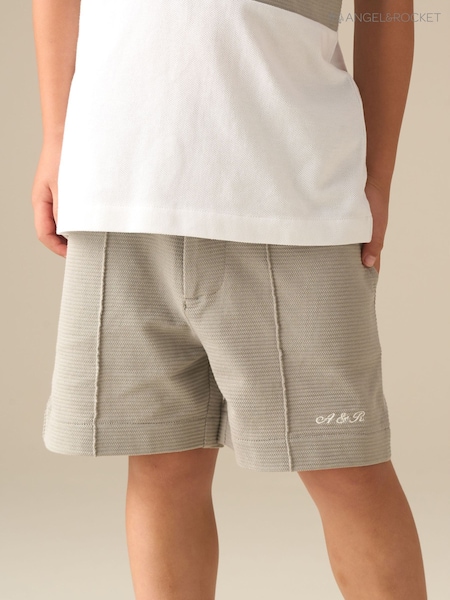 Angel & Rocket Grey Xander Jersey Ottoman Shorts (G77005) | £18 - £22