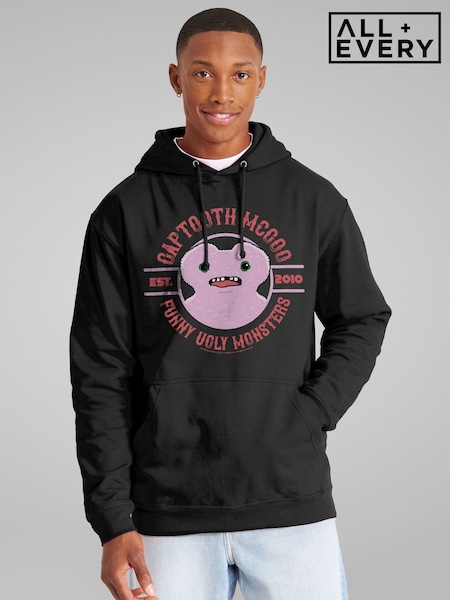 All + Every Black Fuggler Gaptooth McGoo Lilac Originals Funny Ugly Monster Hoodie (G77594) | £45