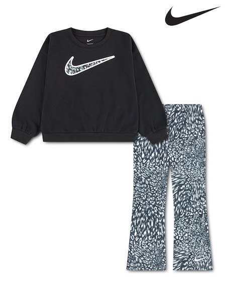 Black - Nike All-over Print Tracksuit