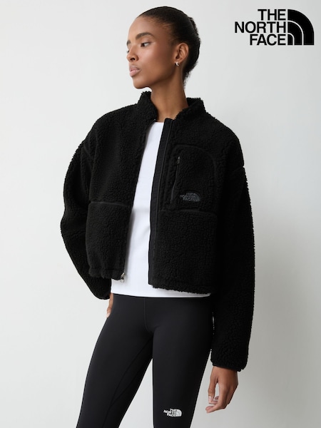 Black - The North Face Extreme Pile Two Full Zip Fleece Jacket