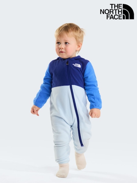 Blue - The North Face Glacier Fleece One Piece Suit