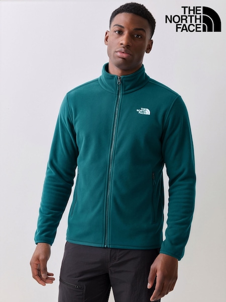 Teal Green - Regular The North Face Glacier 1/4 Zip Fleece