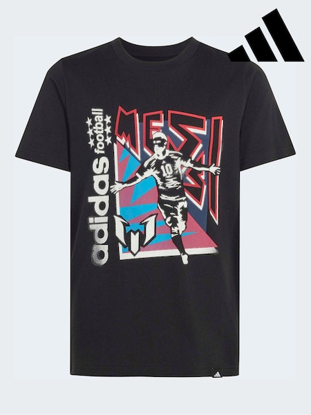 Black - Adidas Messi Graphic T-shirt