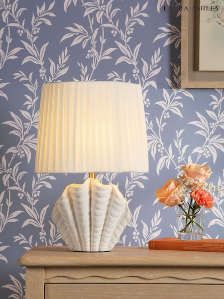 White White Shell Table Lamp (G80647) | £85