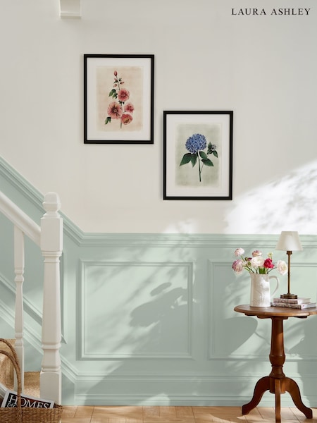 Blue Hydrangea Flower Black Large Frame (G81869) | £120