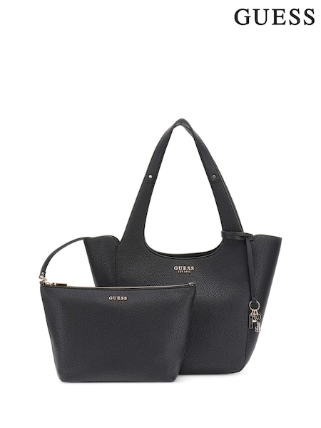 Guess Calista 2-In-1 Tote Black Bag (G83326) | £135