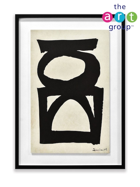 The Art Group Cream Abstract II Framed Print (G83559) | £55