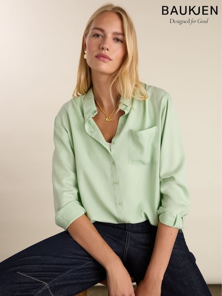 Baukjen Green Martyna Relaxed Shirt (G84086) | £119