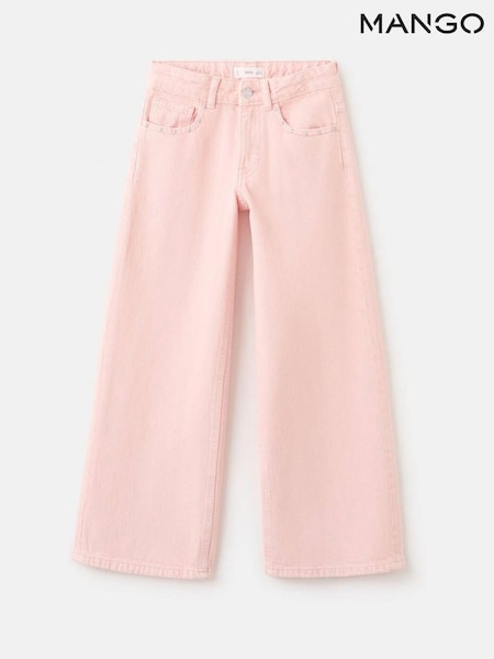 Mango Pink Star Stud Detail Jeans (G84450) | £28