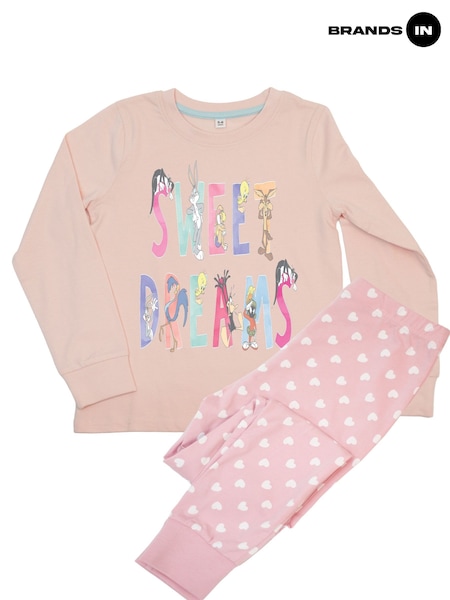 Brands In Pink Looney Tunes Sweet Dreams Pyjamas (G85151) | £22